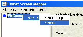 Mapper - Create New Screen